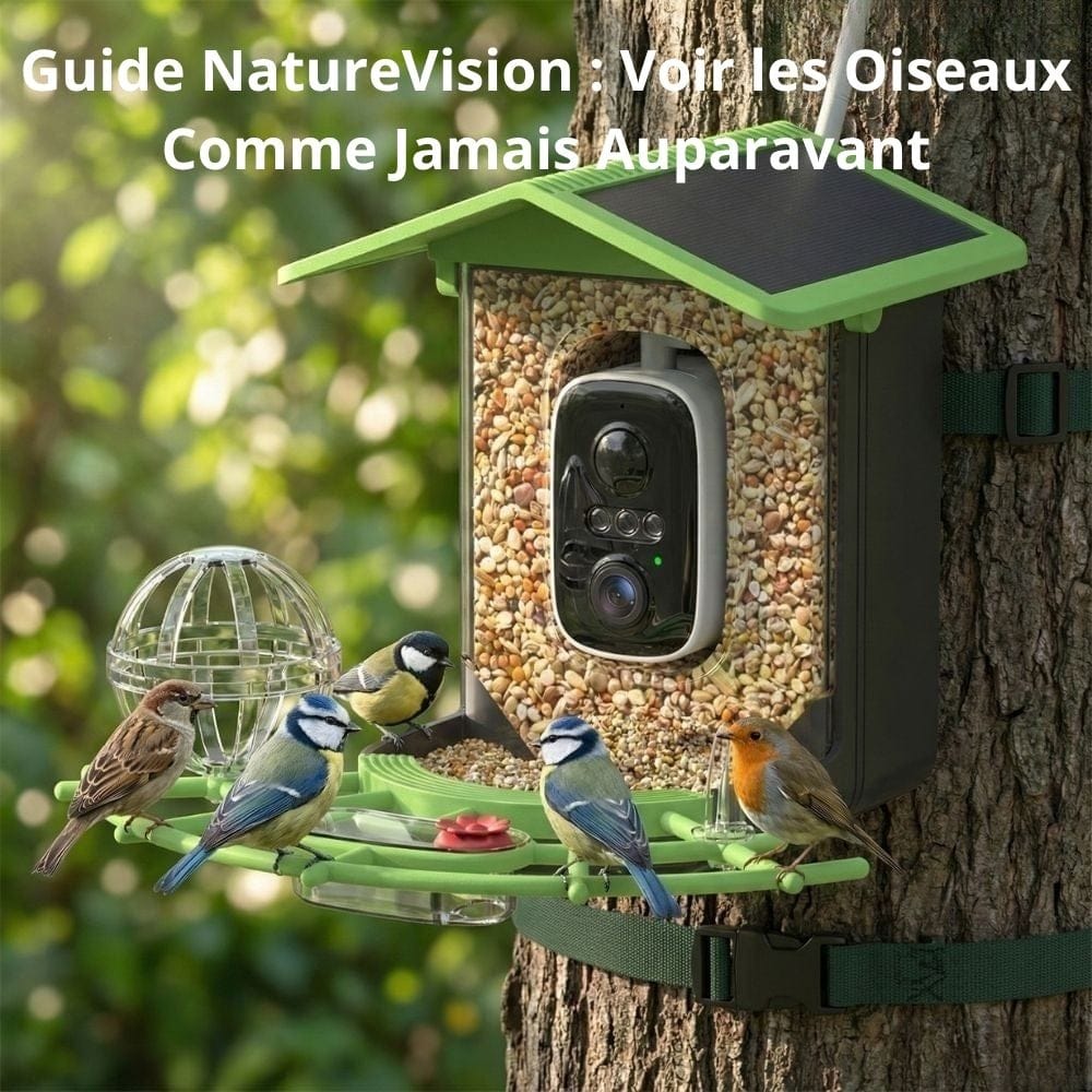 Guide Nature Vision — Mangeoire Connectée : Voir les Oiseaux de Votre Jardin Comme Jamais Auparavant