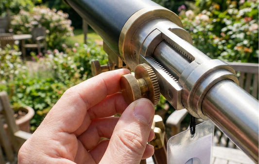 Réglage du chercheur télescope de jour