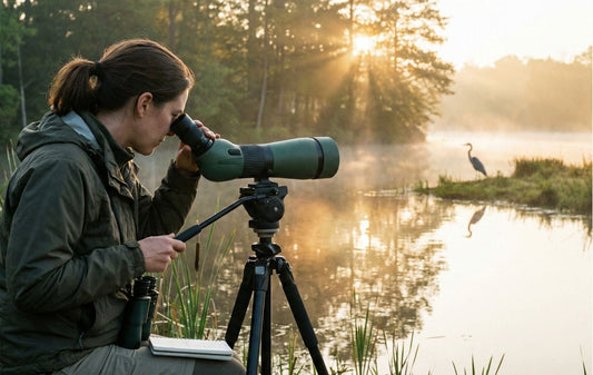 Longue-vue ornithologie Aigle Nomade pour observation oiseaux