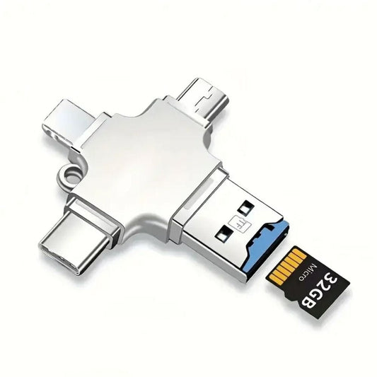 SyncCard 4-en-1 — Transférez vos photos terrain en quelques secondes