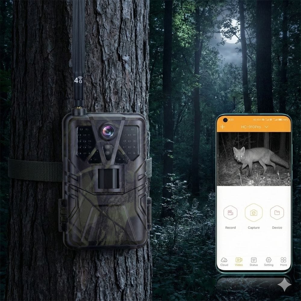 Caméra Chasse avec Alerte SMS/MMS Sans Abonnement | NatureVision NatureVision Sentinel 4G