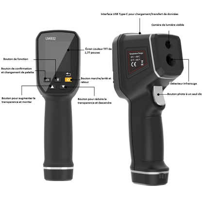 Caméra Thermique Fuite d'Eau UW832 | NatureVision NatureVision UW832