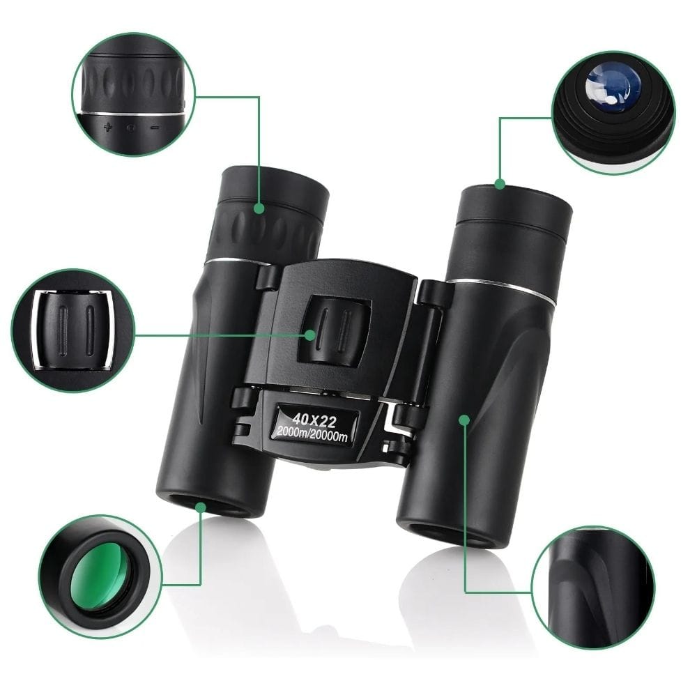 Jumelle Compacte et Puissante EagleWing | NatureVision Noir