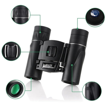 Jumelle Compacte et Puissante EagleWing | NatureVision Noir