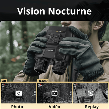 Jumelle Vision Nocturne Longue Portée XPRO 4K | NatureVision NightVision XPRO 4K