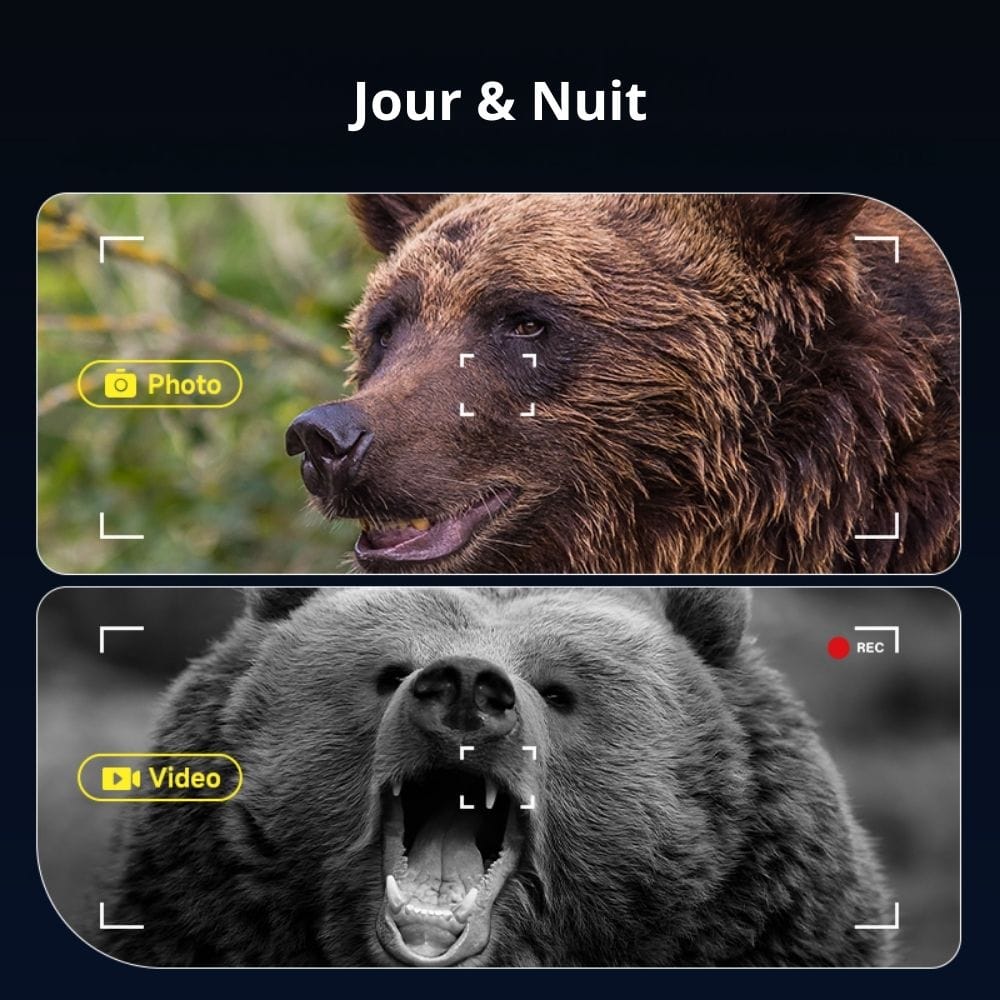 Lunette Militaire Vision Nocturne NightHunter 4K | NatureVision NightHunter Ultra 4K / Livraison Suivie