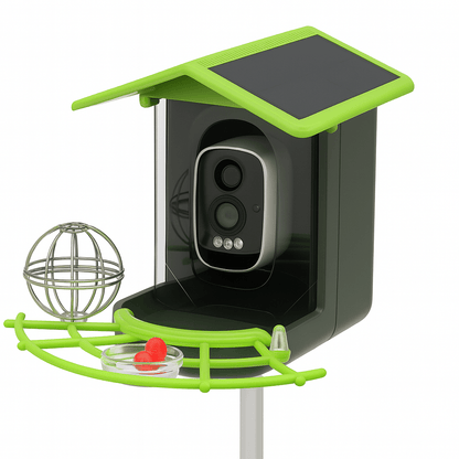 Mangeoire Oiseaux Connectée WiFi & IA | NatureVision NatureVision VisionAir