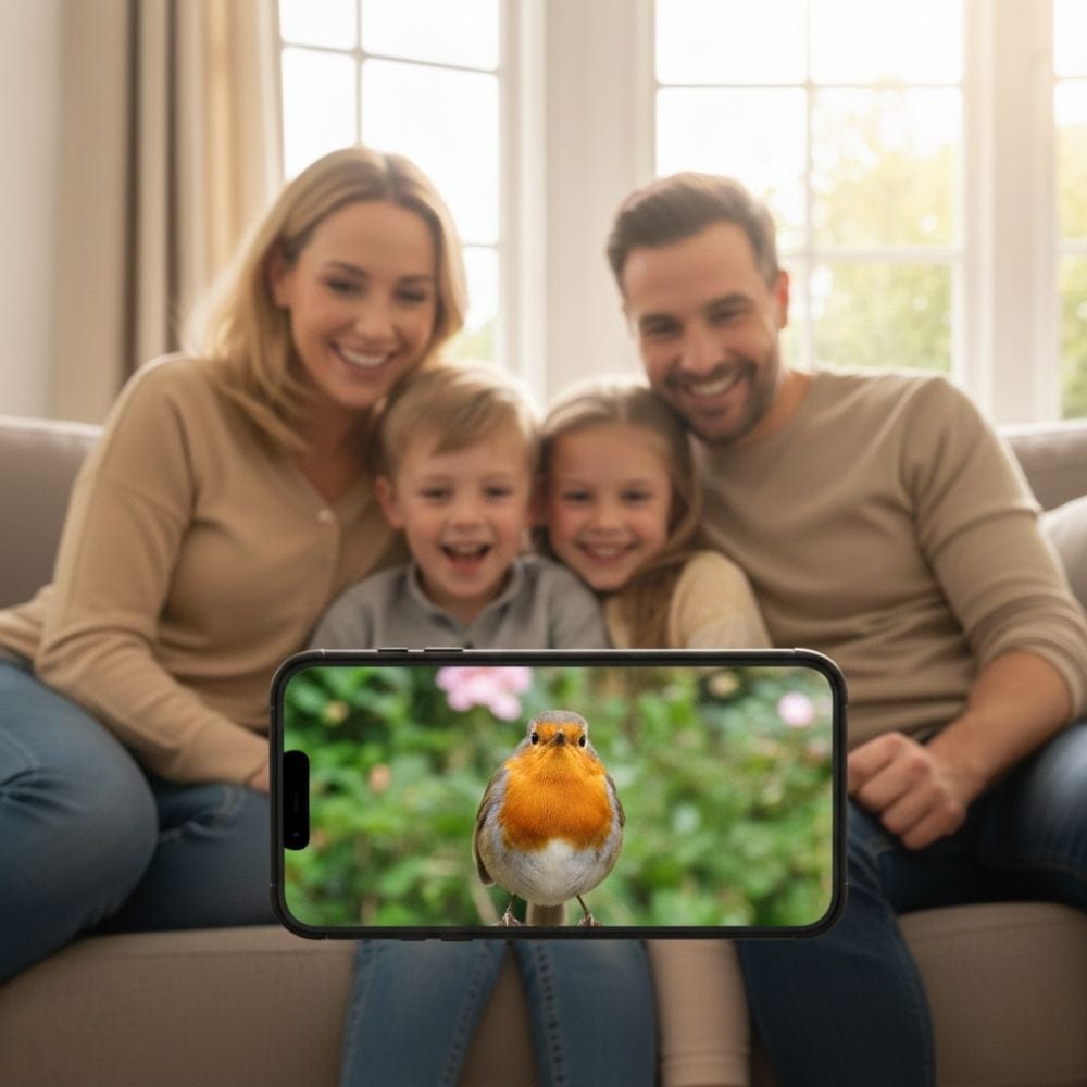 Mangeoire pour petit oiseaux anti pigeon | NatureVision