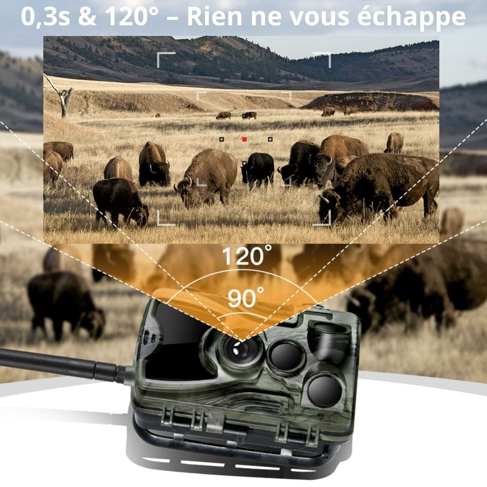 Piège Photo Chasse GuardianCam Robuste | NatureVision NatureVision GuardianCam 4G